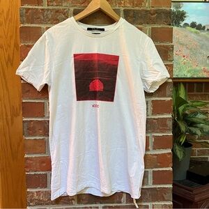 Ksubi iconic White and Red Graphic Tee